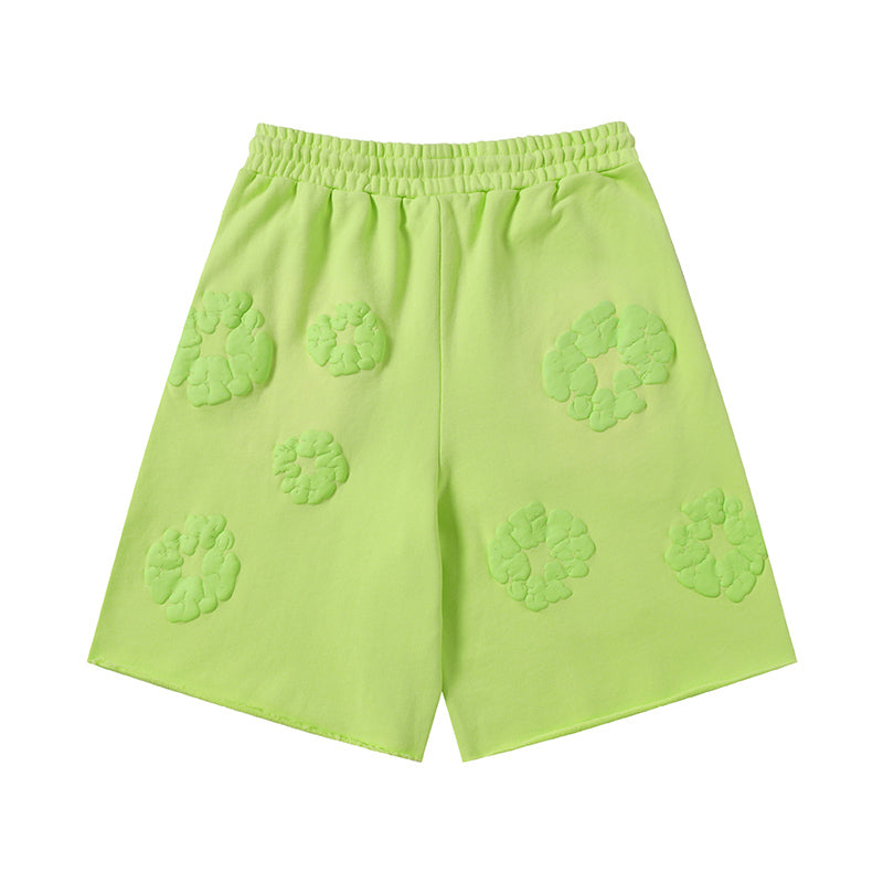 Denim Tears Mono Cotton Wreath Shorts